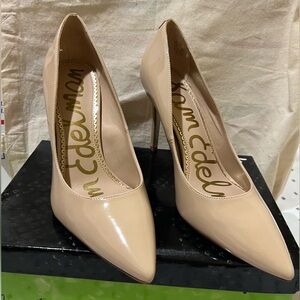 Sam Edelman Hazel Nude Patent heels